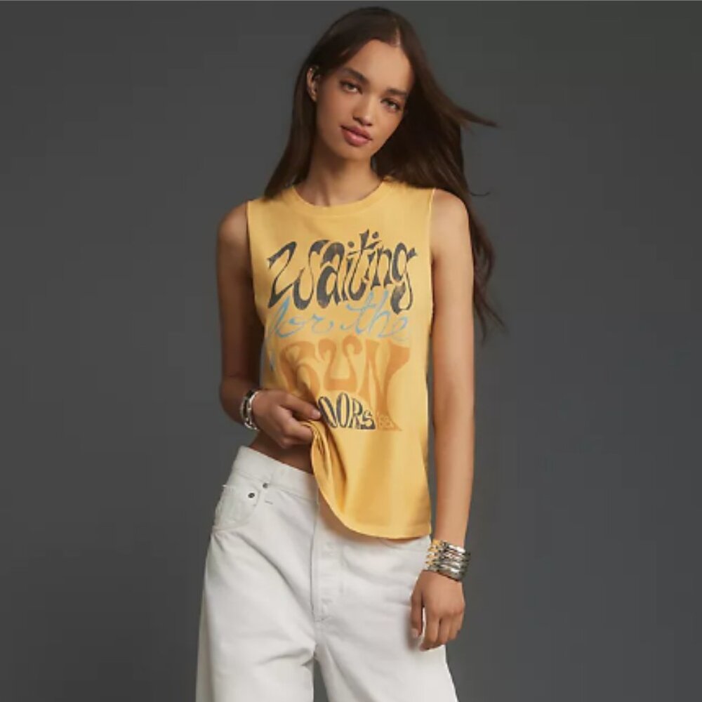 Brand New Letluv The Doors Waiting for the Sun Graphic Tank